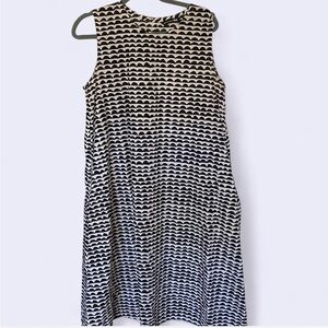Marimekko Black and White Maxi Dress